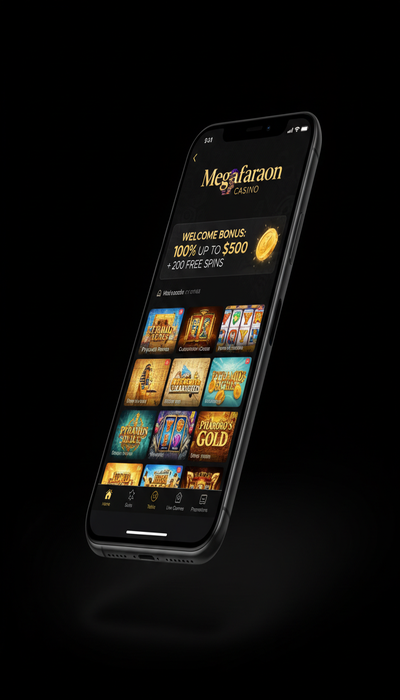 Megafaraon Casino Casino en smartphone