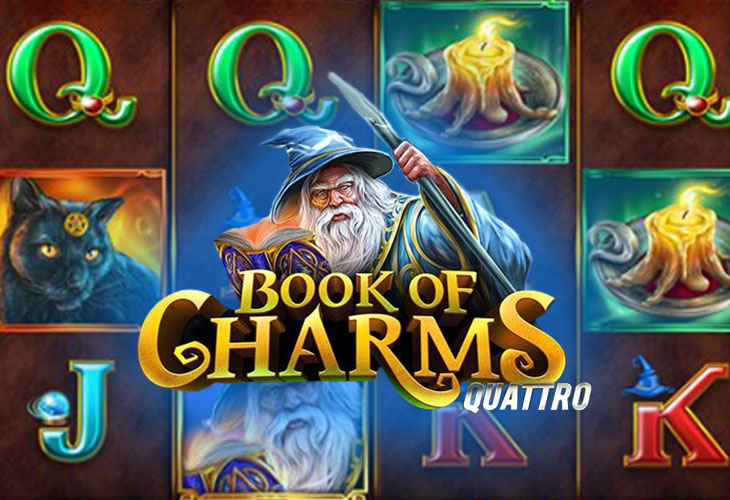 Book of Charms Quattro - Stakelogic slot at Megafaraon Casino Casino
