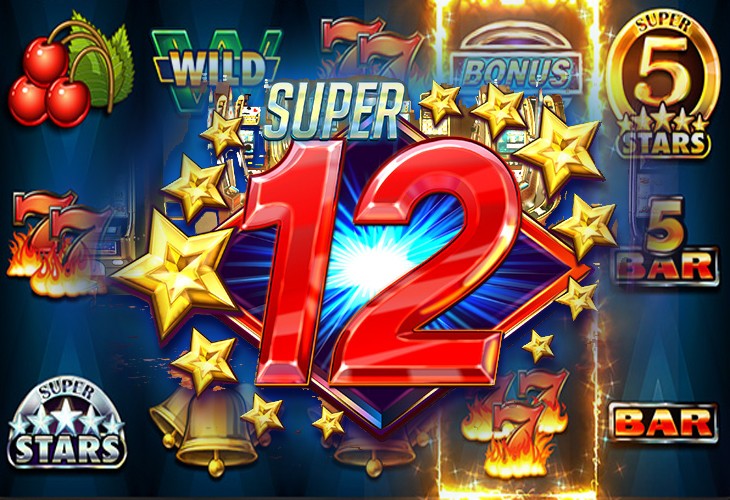 Super 12 Stars - Red Rake slot at Megafaraon Casino Casino